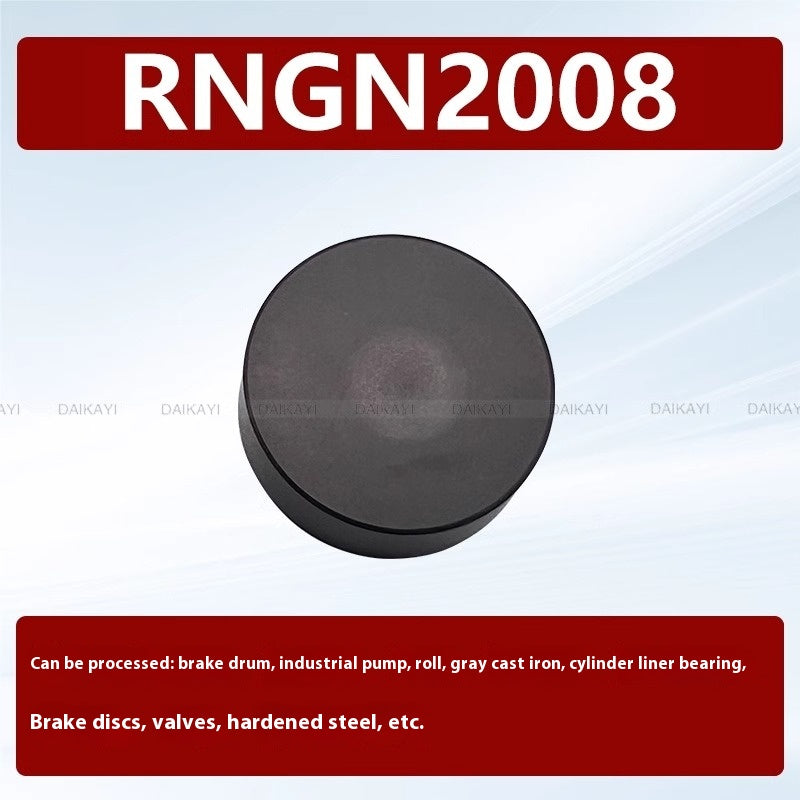 2108-PCBN Integral Cubic Boron Nitride Inserts, CNC Turning Inserts, Superhard Cylindrical Inserts, WN TN RCGX Shandong Denso Pricision Tools Co.,Ltd.